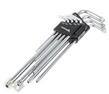 Torxsleutel set met gat -  Torx sleutels - Lange sleutels - T10 tot T50 - ASTA