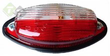 Breedtelamp - Zijlamp rood/wit - 105x50x30mm - ContourlampBreedtelamp - Zijlamp rood/wit - 105x50x30mm - Contourlamp
