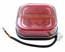 Achterlicht NEON Led - Links - 12/24 Volt - Ledlamp - 41x LED - Achterlamp