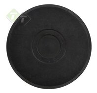 Rubberen opname pad 100 mm - Steunrubber - Beschermrubber - GEKO