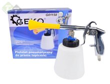 Vloeistofspuit - 1 Liter - Luchtreinigingspistool met reservoir - GEKO