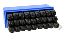 Slagletters 10 mm - Gehele alfabet - 27 dlg - Slag letters - GEKO