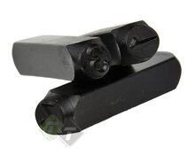 Slagcijfers 4 mm - 9 dlg - Slag cijfer - Slag stempels - GEKO