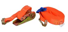 Spanband - Sjorband 1 Ton - 6 meter met ratel - GEKO