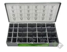 O-ringen assortiment set met rek - O ringen - 900 delig - Verschillende maten - GEKO