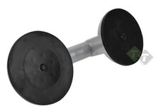 Aluminium zuignap dubbel - Magic Puller - 115mm - Heffer - Raamdrager - GEKO