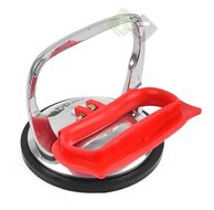 Aluminium zuignap enkel - Magic Puller - 125mm - Heffer - Raamdrager - TVARDY