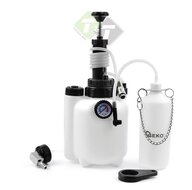 Remontluchter handbediend - 3 liter met opvangfles - Rem ontluchting set - GEKO
