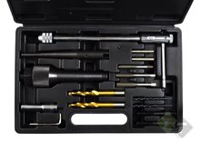 Gloeibougie verwijderingsset - M8 en M10 - Reparatie set gloei bougies - GEKO