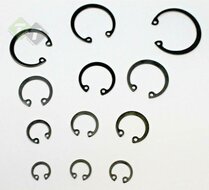 Borgring set - 300 dlg - Binnenwerks assortiment - Seegerring clips - GEKO