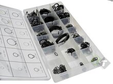 Borgring set - 300 dlg - buitenwerks assortiment - Seegerring clips - GEKO