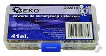 Airco ventielkernen - Binnen ventiel gereedschap - 41 delig - GEKO