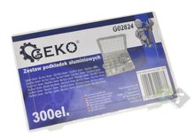 Aluminium carrosseriering set - Sluitringen - 300 stuks - GEKO
