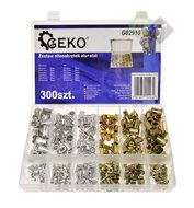Klinknagel set - 300 delig - Klinknagels met schroefdraad - Blindklinkmoeren - GEKO