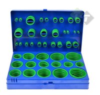 Airco O-ringen assortiment - Groen - O ringen - Afdichtingsringen - 419 delig - GEKO