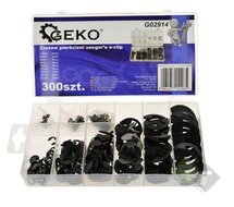 Borgring set - 300 dlg - Buitenwerks assortiment - E clips - GEKO