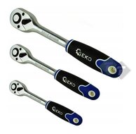 Ratel set - 3 delig - Ratels - 1/2, 3/8 en 1/4 duims - GEKO