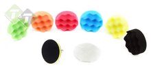 Polijstset 80 mm - 8 dlg - Polijst pad met houder - Poetspad set - GEKO