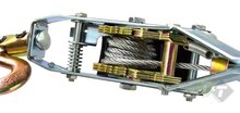Handtakel met kabel 4 ton 2 haken - Handlier - GEKO