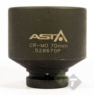Krachtdop 70mm - Deep impact - Kracht dop - 1 duims - ASTA