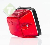 Zijmarkeringslamp - 65 x 95 mm - Contourlamp rood - E20 - Zijlamp