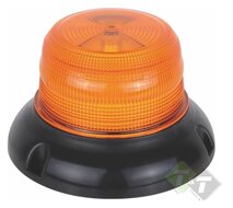 Magnetische zwaailamp LED Oranje - 24x LED - 12/24V - Waarschuwingslamp