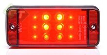 Remlicht - Stoplicht - 12/24V - Stop ledlamp - Rood - WAS