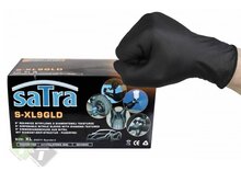 Nitril werkhandschoenen doos - 50 paar - Werk handschoenen - XL - SATRA
