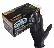 Nitril werkhandschoenen doos - 50 paar - Werk handschoenen - XL - SATRA