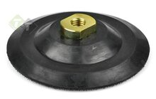 Rubberen polijstpad houder 125mm - Klittenband - Poetspadhouder - GEKO