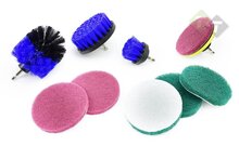 Polijstset - 10 dlg - Schuurschijf set - Poetspad set - GEKO