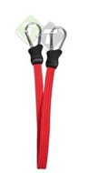 Platte elastiek met karabijnhaak - 60cm - Bagagespanner - Benson
