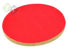 Vilt polijstpad met klittenband - 125x8 mm - Polijstvilt - Polijstschijf - GEKO