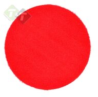 Vilt polijstpad met klittenband - 125x8 mm - Polijstvilt - Polijstschijf - GEKO