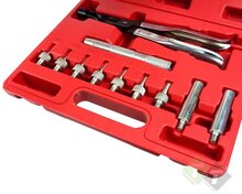 Klepsteel afdichtrubber tang set - 11 dlg - Klepsteel afdichting set - GEKO