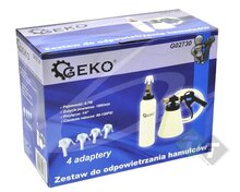 Remontluchter handbediend - 1 liter met opvangfles - Rem ontluchting set - GEKO
