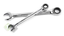 Steek ringratel sleutel set - 12 delig - Ringratel steeksleutelset - GEKO
