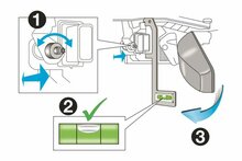 Volvo ADAS camera waterpas - camera afsteller instel hulpmiddel - ADAS uitlijngereedschap - ASTA