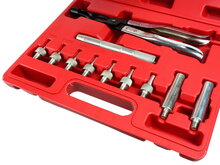 Klepsteel afdichtrubber tang set - 11 dlg - Klepsteel afdichting set - GEKO