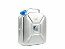 Aluminium jerrycan - 10 liter - Vloeistoftank - Kan - GEKO