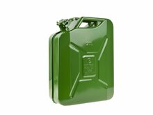 Stalen jerrycan - 20 liter - Vloeistoftank - Kan - GEKO