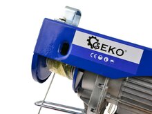 Electrische lier 300KG/600KG - Elektrische takel - 230 Volt - GEKO