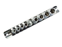 E-Torxdoppen set met doppenrail - 9 delig - Inwendige torxdoppen - Torx dop - GEKO