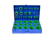 Airco O-ringen assortiment - Groen - O ringen - Afdichtingsringen - 419 delig - GEKO