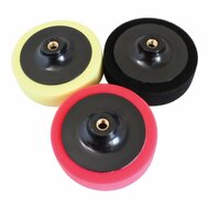 Polijstset 3 dlg - Polijst pads 150 mm - Poetspad set - SATRA