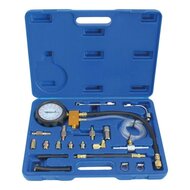 Brandstofpomp druk tester set - Benzine en Diesel - Compressie tester - SATRA