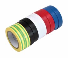 PVC Tape gekleurd - 10dlg - Isolatie Tape PVC - 12mm x 10meter - ASTA