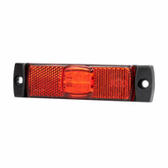 Zijmarkeringslamp 4 leds - Contourlamp rood - 12/24 volt - Zijlamp - Fristom