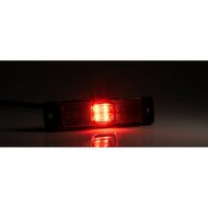 Zijmarkeringslamp 4 leds - Contourlamp rood - 12/24 volt - Zijlamp - Fristom