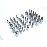 Torxdoppen set - 60 delig - Inwendig en uitwendig - Torx dop - SATRA